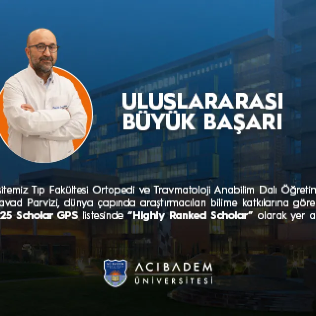 GPS listesinde “Highly Ranked Scholar” olarak yer aldı.