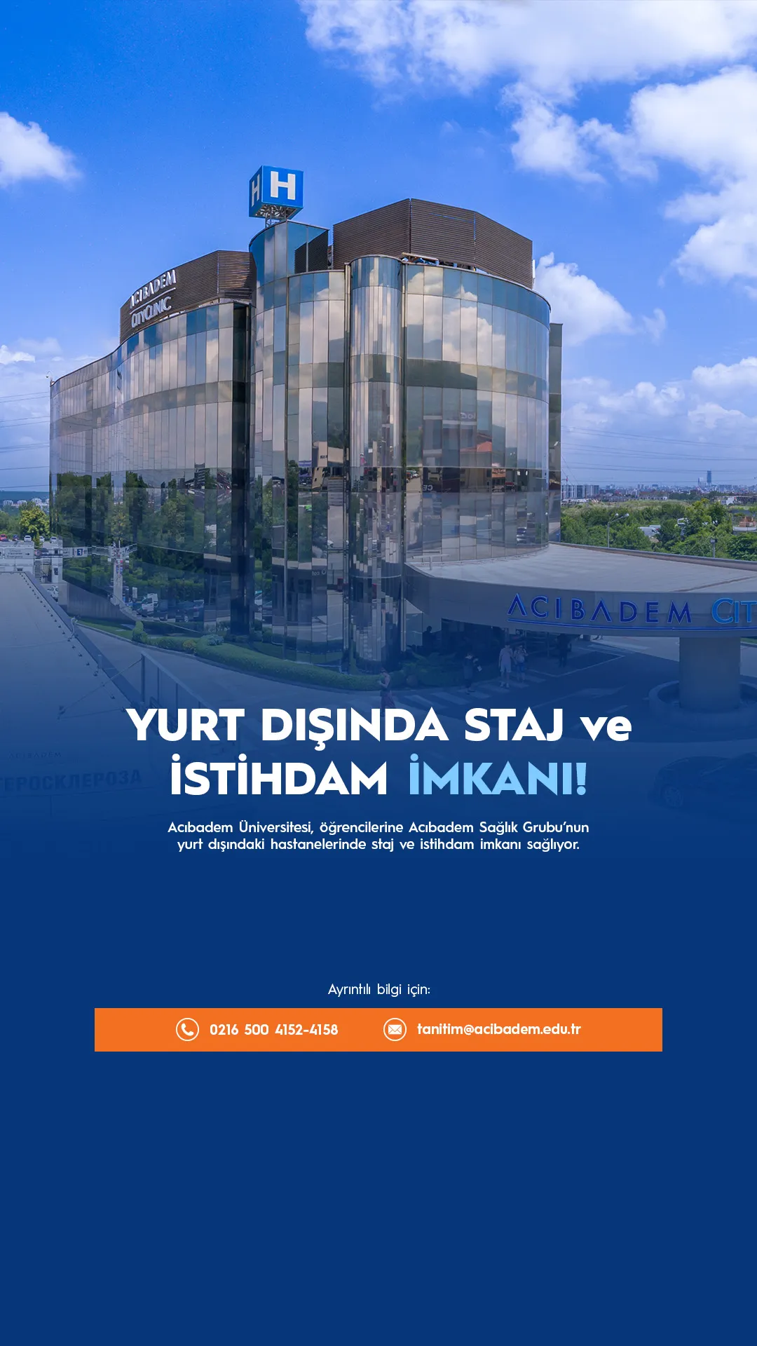 Yurtdışında Staj ve İstihdam İmkanı