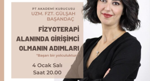 Fizyoterapi ve Rehabilitasyon Kulübü “Fizyoterapide Girişimcilik’’ başlıklı etkinliği gerçekleştirdi