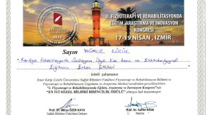 Acıbadem Üniversitesi’ne "En İyi Sözel Bildiri" Ödülü