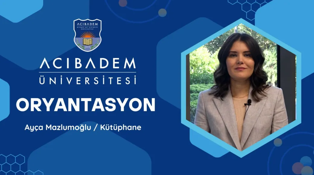 Oryantasyon 2025 - Kütüphane